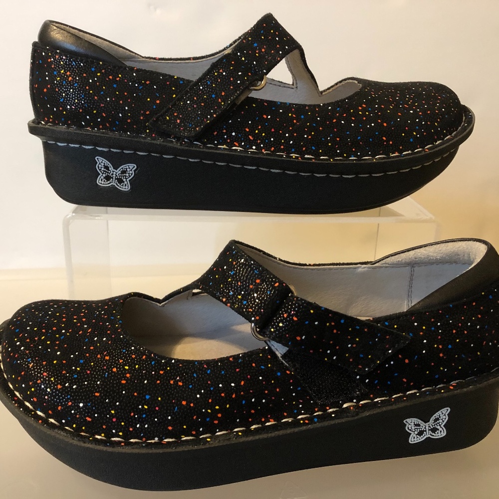 Never worn Alegria sparkles size 6 unique